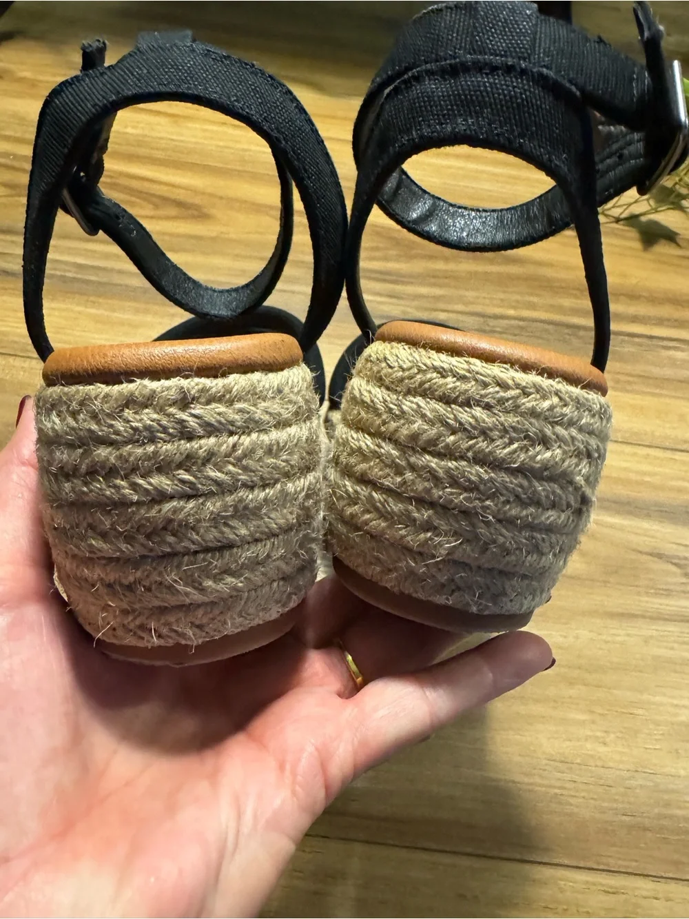 Lucky Brand black fabric